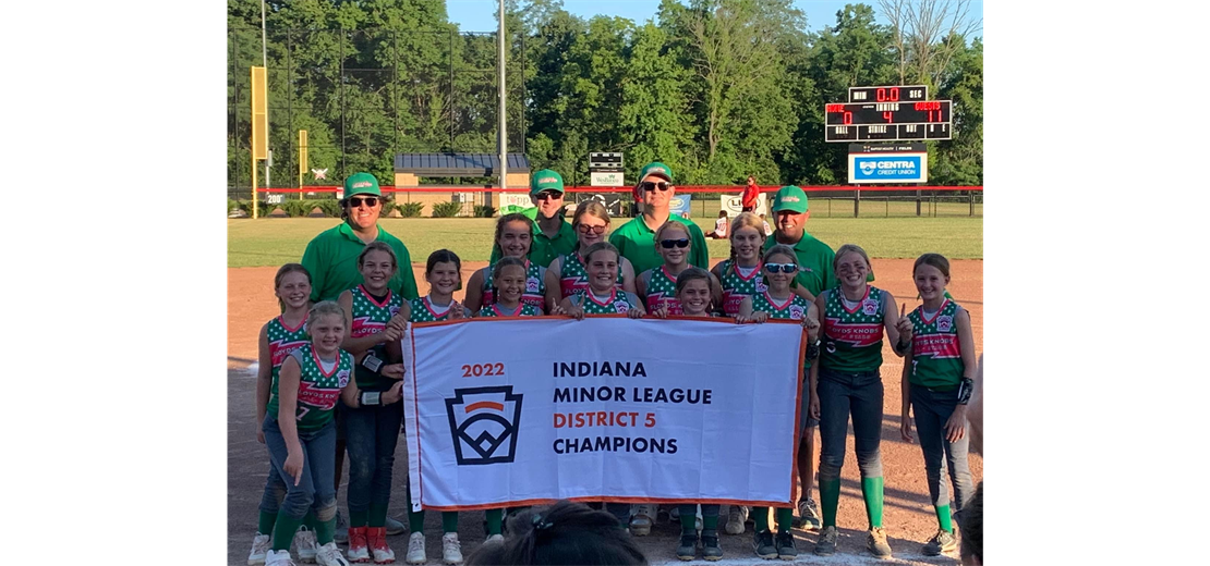 2022 Minors District Champions and State Runner-Up